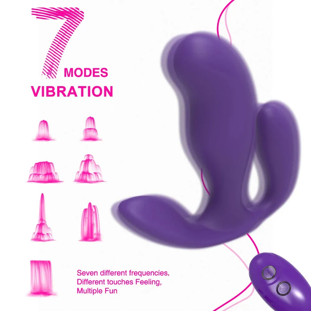 Remote Control Vibrating Panties Female Sex Toys - Wearable Double End Dildo Vibrator