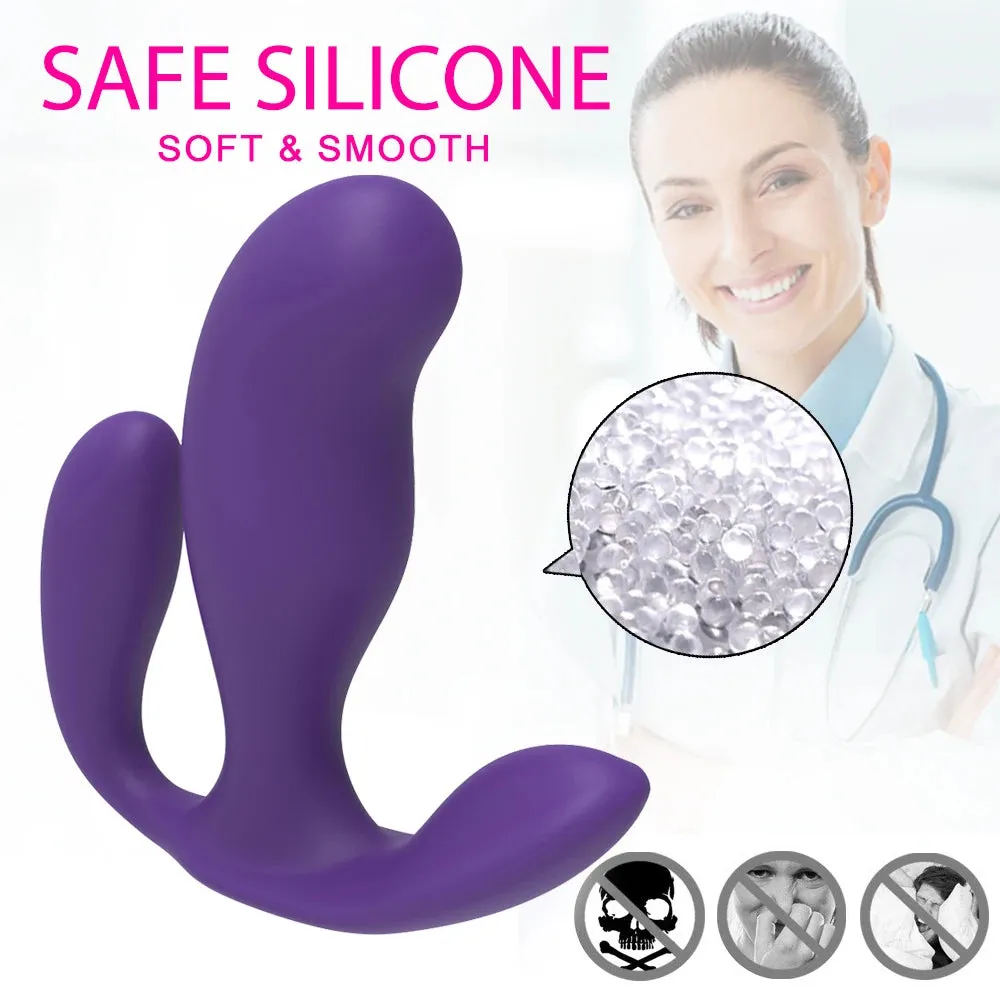 Remote Control Vibrating Panties Female Sex Toys - Wearable Double End Dildo Vibrator