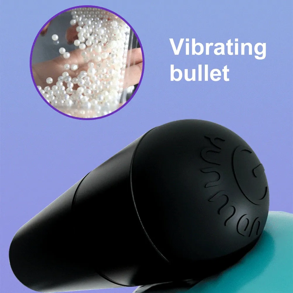 Remote Controlled Finger Prostate Massager - Vibrating Cock Ring Male Sex Toys