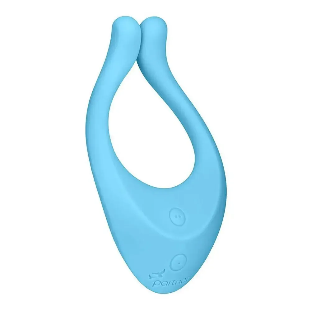 Satisfyer Pro Metal Blue Multi-function Rechargeable Clitoral Vibrator