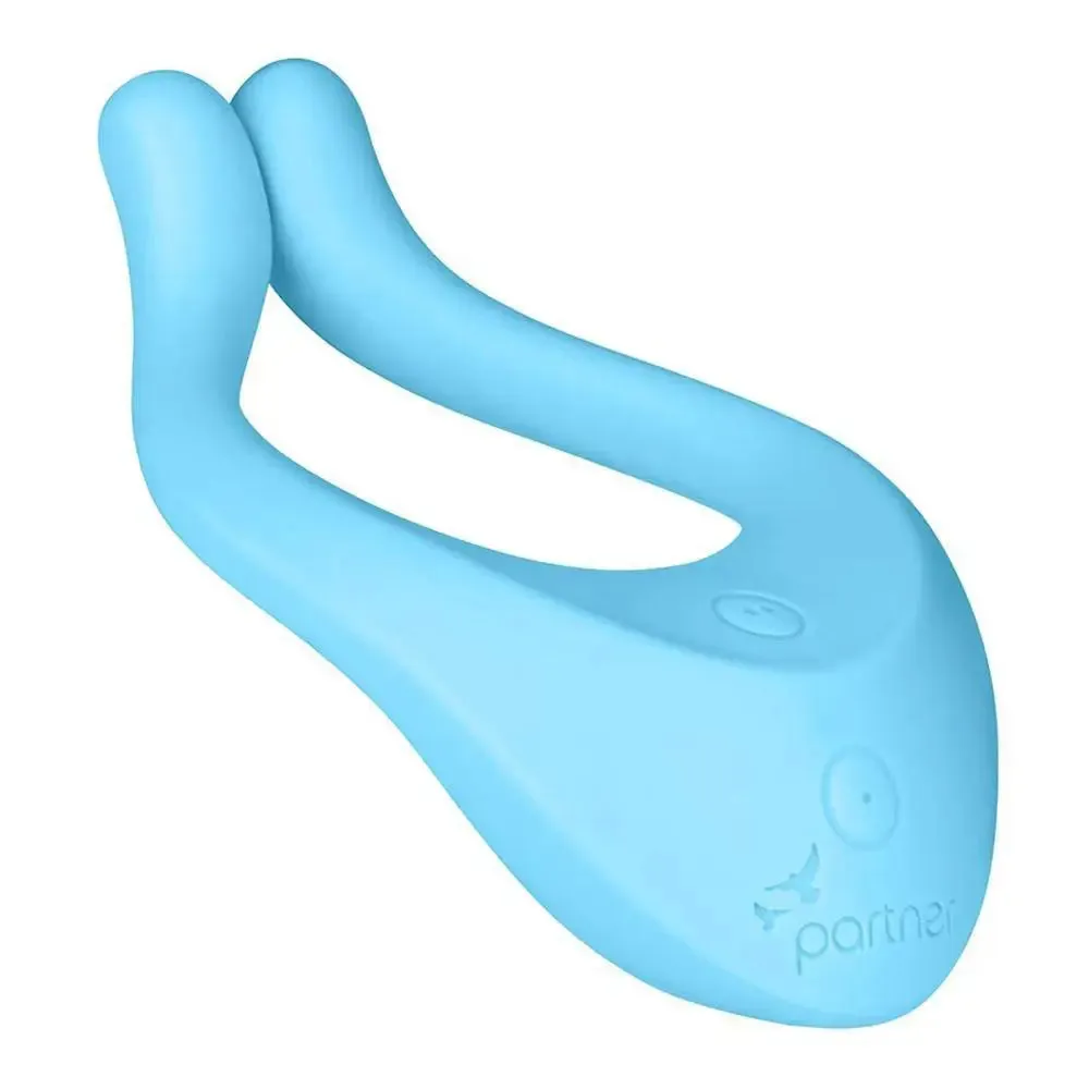 Satisfyer Pro Metal Blue Multi-function Rechargeable Clitoral Vibrator