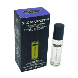 Sex Magnet Pheromone Infused Blue Lotus Fragrance Oil by Kamasutra