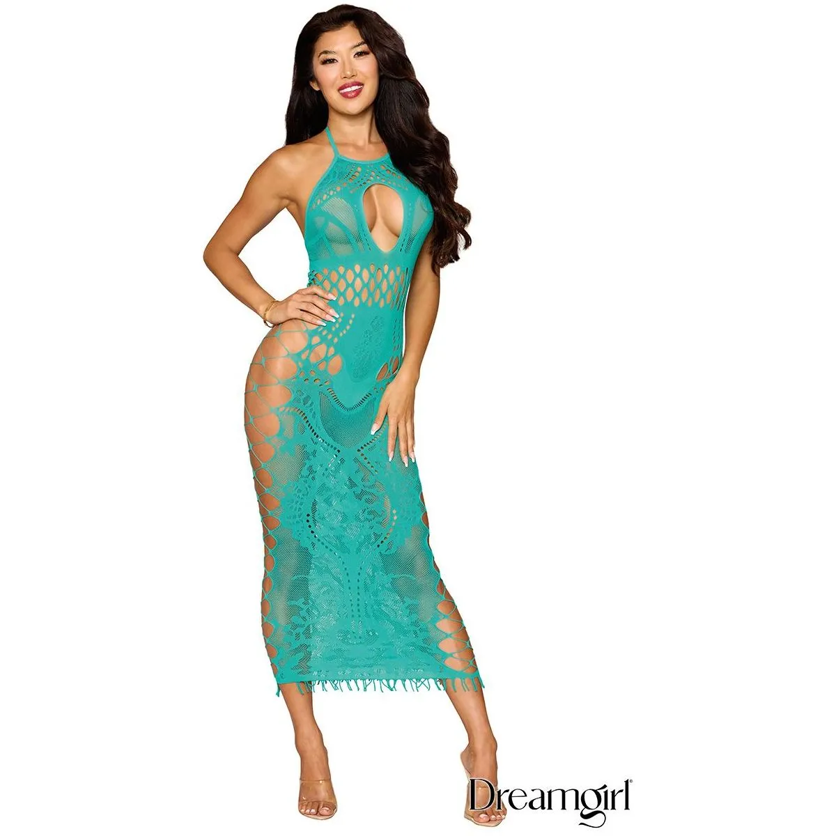 Sheer Long Gown by Dreamgirl