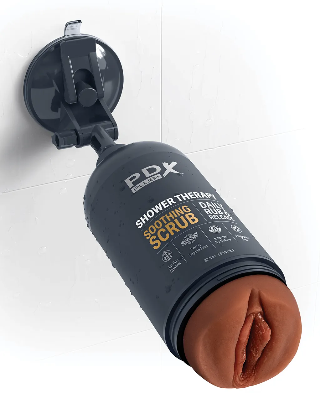 Shower Therapy Soothing Scrub Stroker