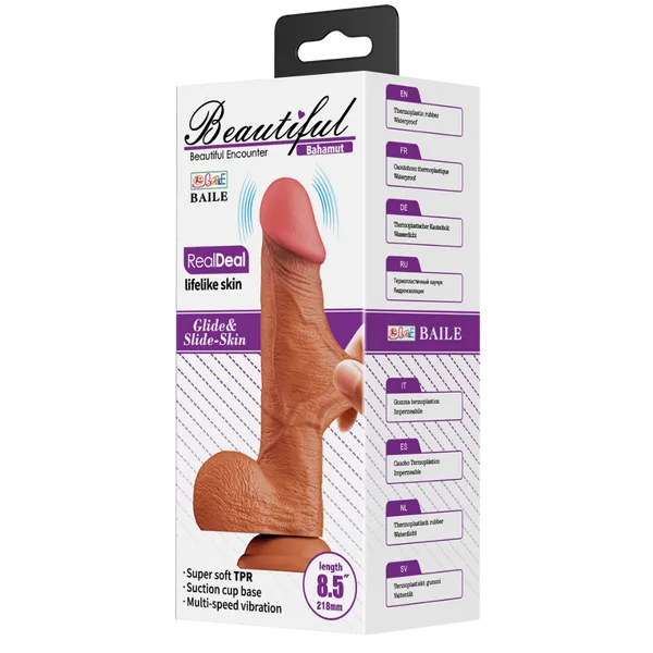 Sliding Skin Series Vibrating 8.5