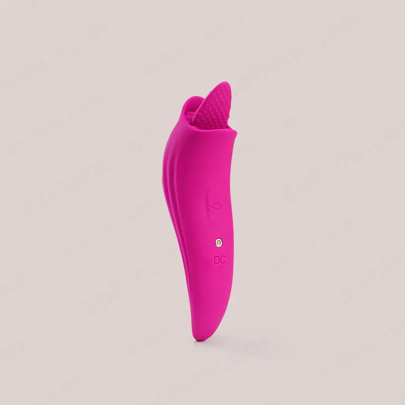 Sohimi 8 Modes G-Spot Stimulator Clit Licker 2 in 1 Tongue Vibrator
