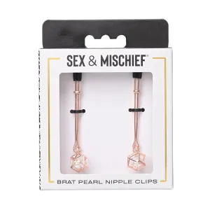 Sportsheets Brat Pearl Nipple Clips
