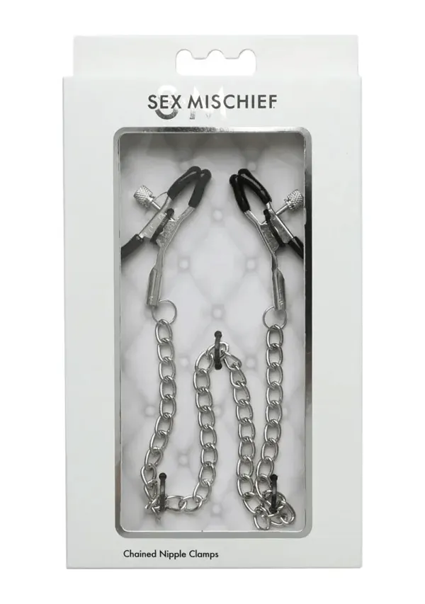 Sportsheets Chained Nipple Clamps
