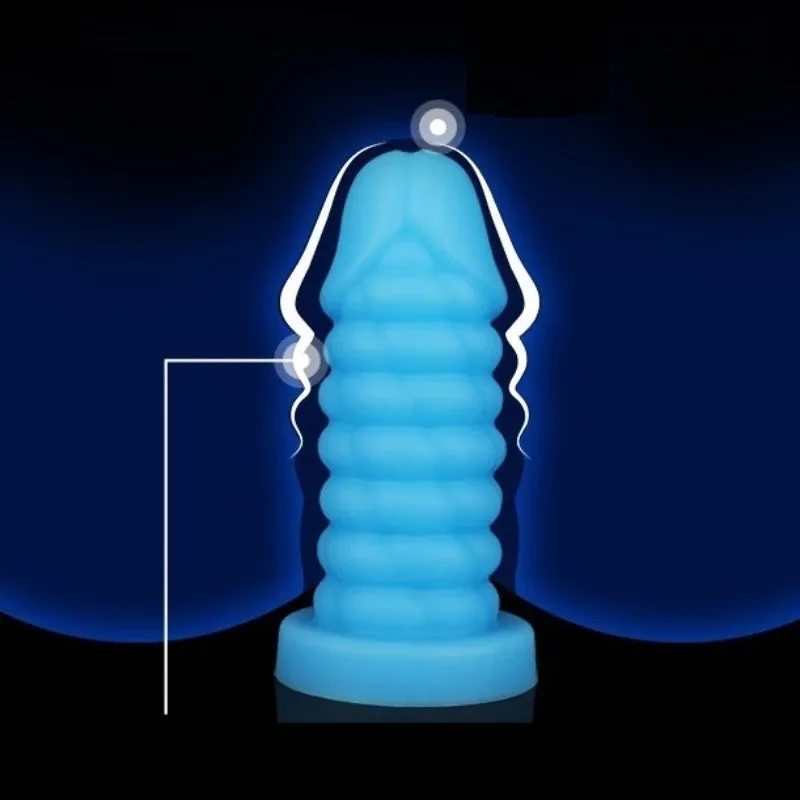 Sprial Bullet Anal Dildo Butt Plug - Silicone Vagina Prostate Massage Sex Toys for Women Men
