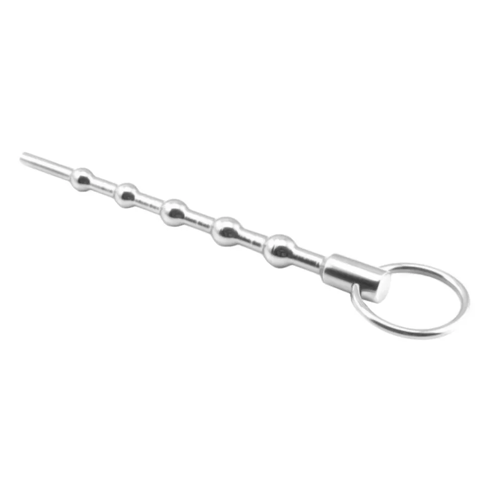 Stainless Steel Beaded Large Plug