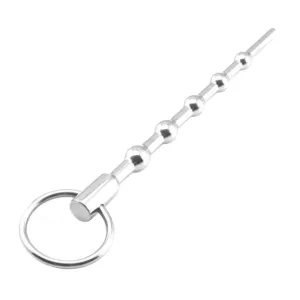 Stainless Steel Beaded Large Plug