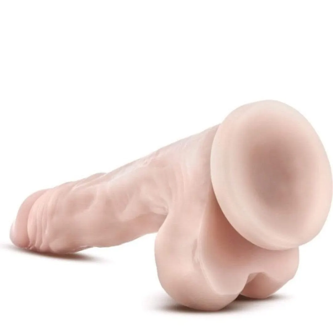 Stud Muffin 8.5 Inch Vanilla Toned Long. Slim Dildo