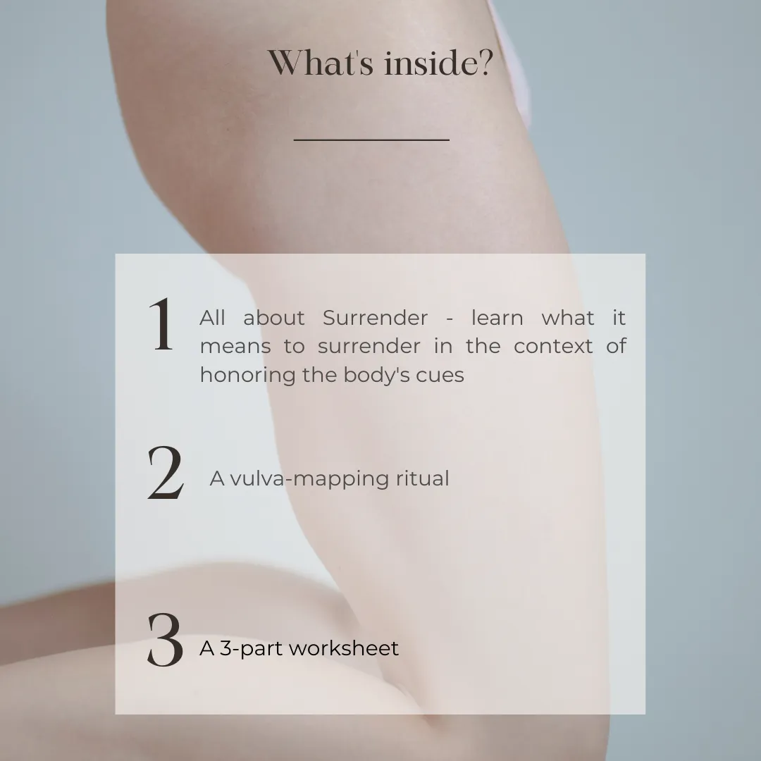 Surrendering to the Body as Authority: A Vulva-Mapping Experience