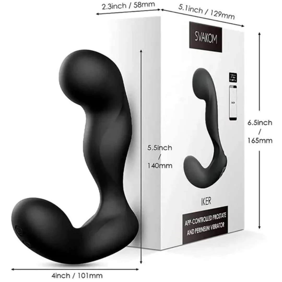 Svakom Iker App-Controlled Prostate and Perineum Vibrator