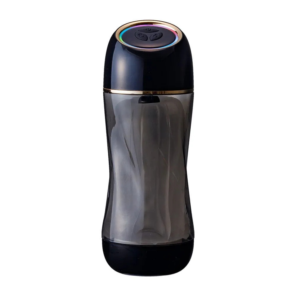 T-Best - Juppo Aurora Vibration Vaccuum Stroker Masturbator (Black)