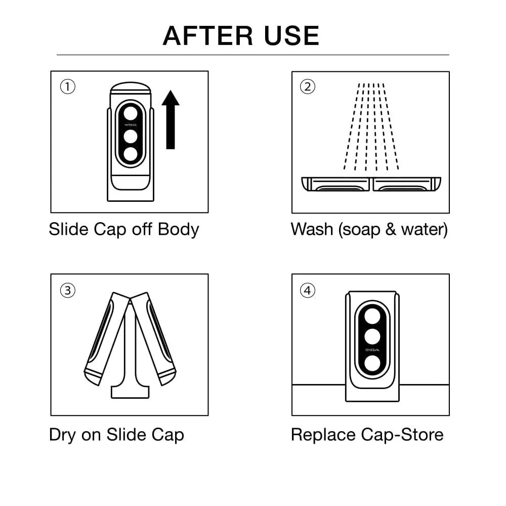 Tenga Flip Hole Masturbator Black Edition
