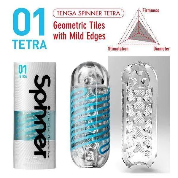 Tenga Spinner Masturbation Cup 01 Tetra