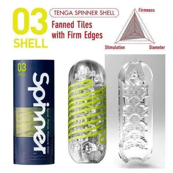Tenga Spinner Masturbation Cup 03 Shell