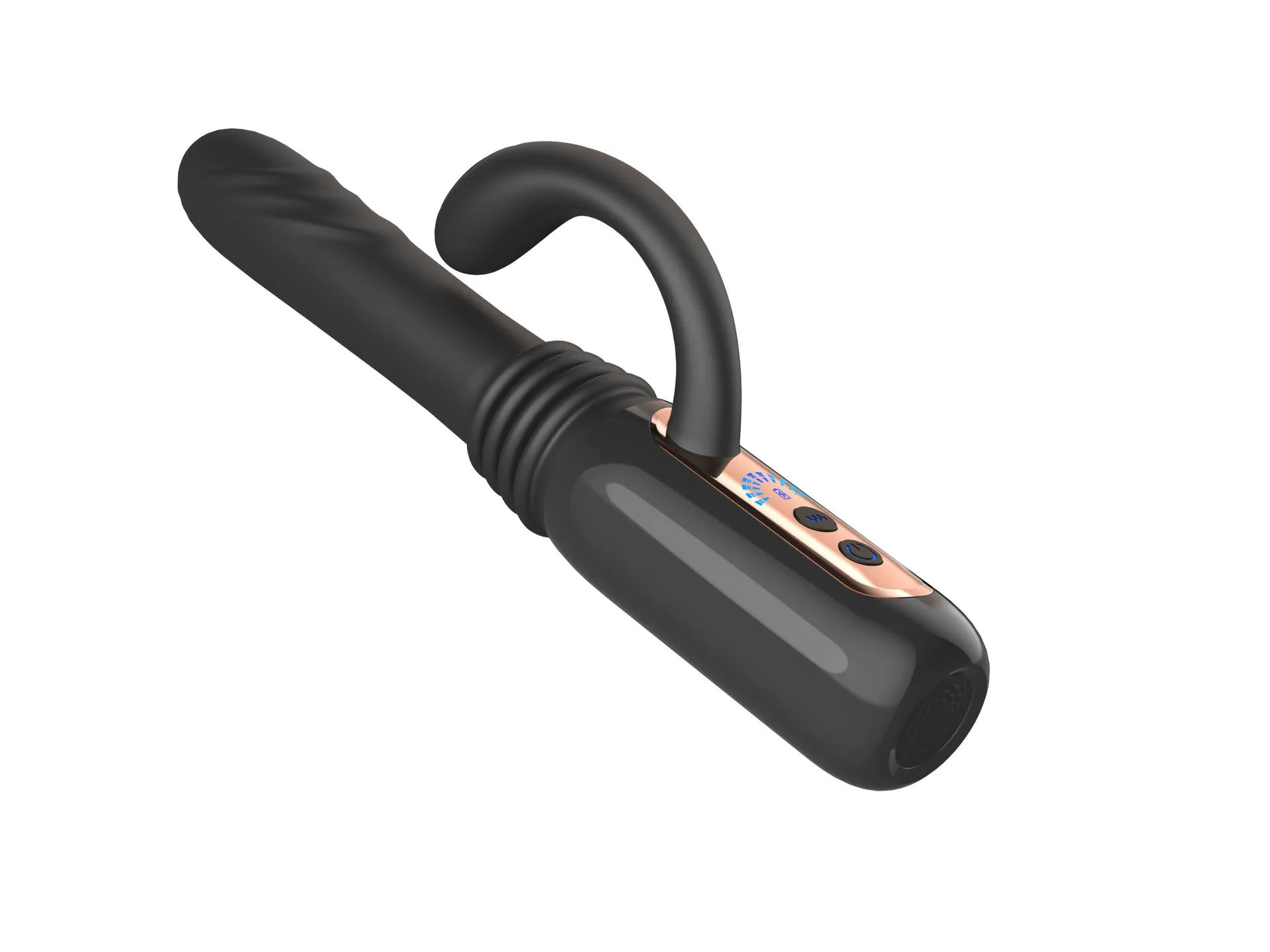 Thrusting Dildo Sex Machine - Rabbit Clit Stimulator G Spot Anal Adult Stroker