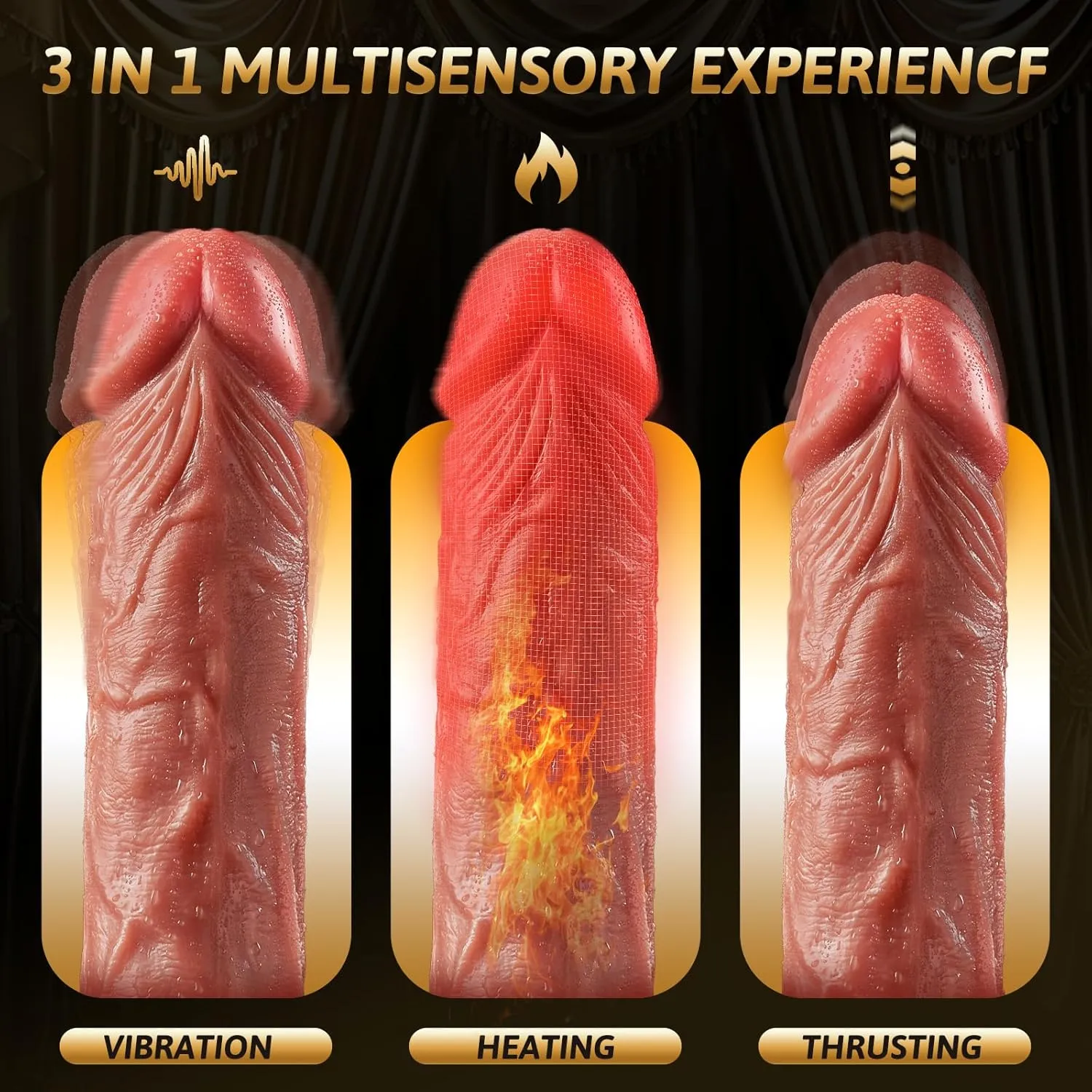 Thrusting Dildos - Baseball Fantasy Adult Stroker- Domlust