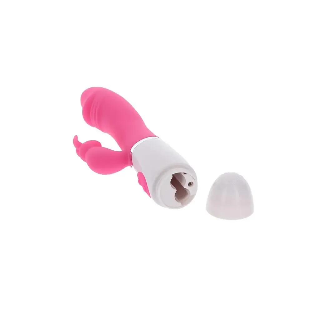 Toyjoy Silicone Pink Funky Rabbit Vibrator with 4-functions