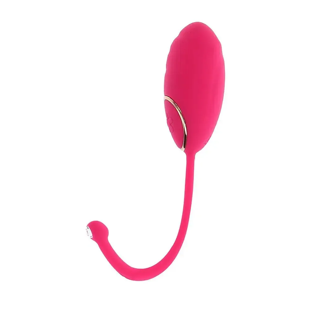 Toyjoy Silicone Pink Rechargeable Waterproof Vibrating Love Egg