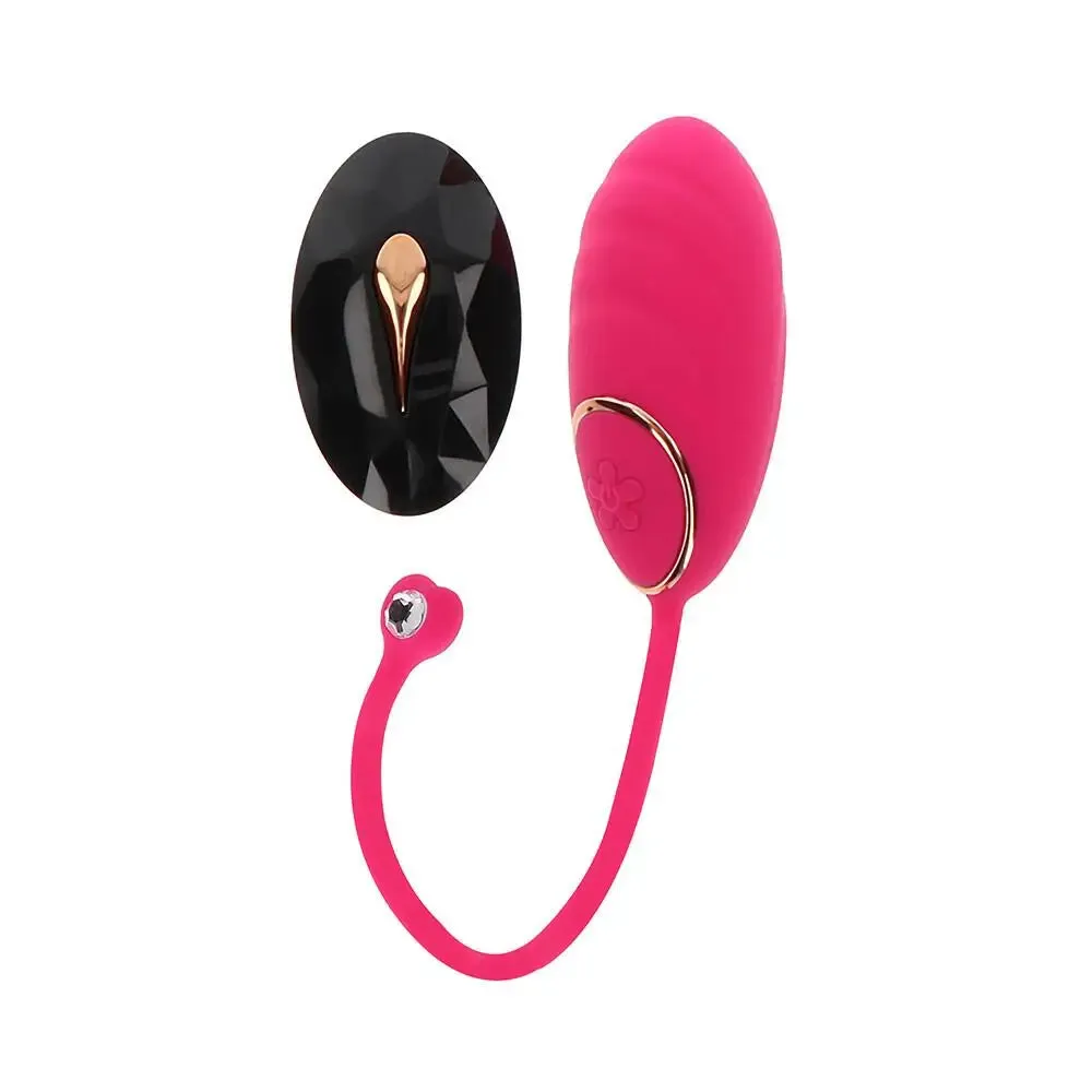 Toyjoy Silicone Pink Rechargeable Waterproof Vibrating Love Egg