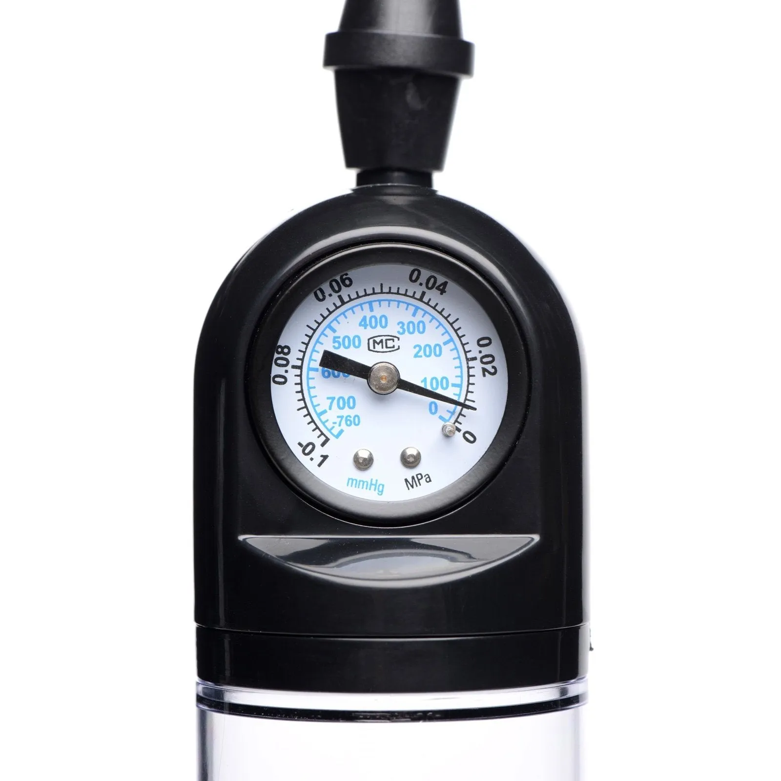 Trigger Penis Pump With Built-in Pressure Gauge