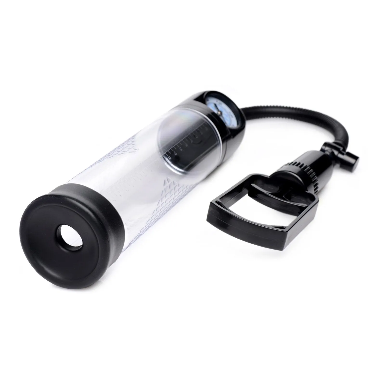 Trigger Penis Pump With Built-in Pressure Gauge