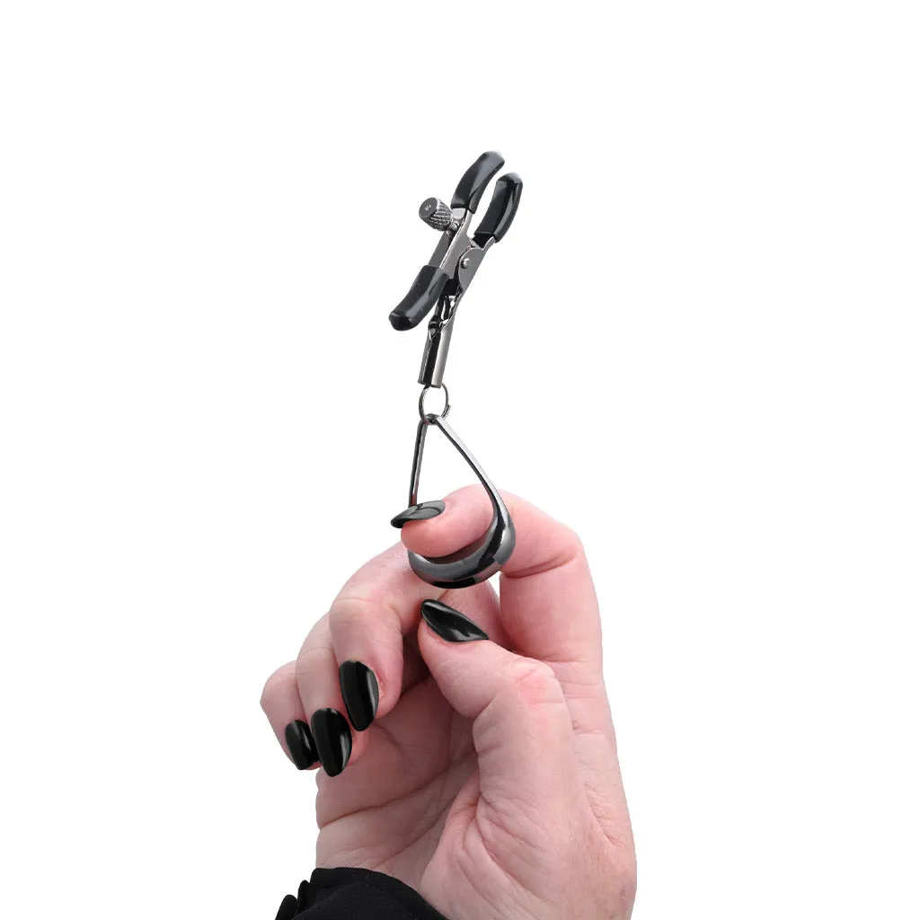 Velvet Noir Tuggable Nipple Clamps