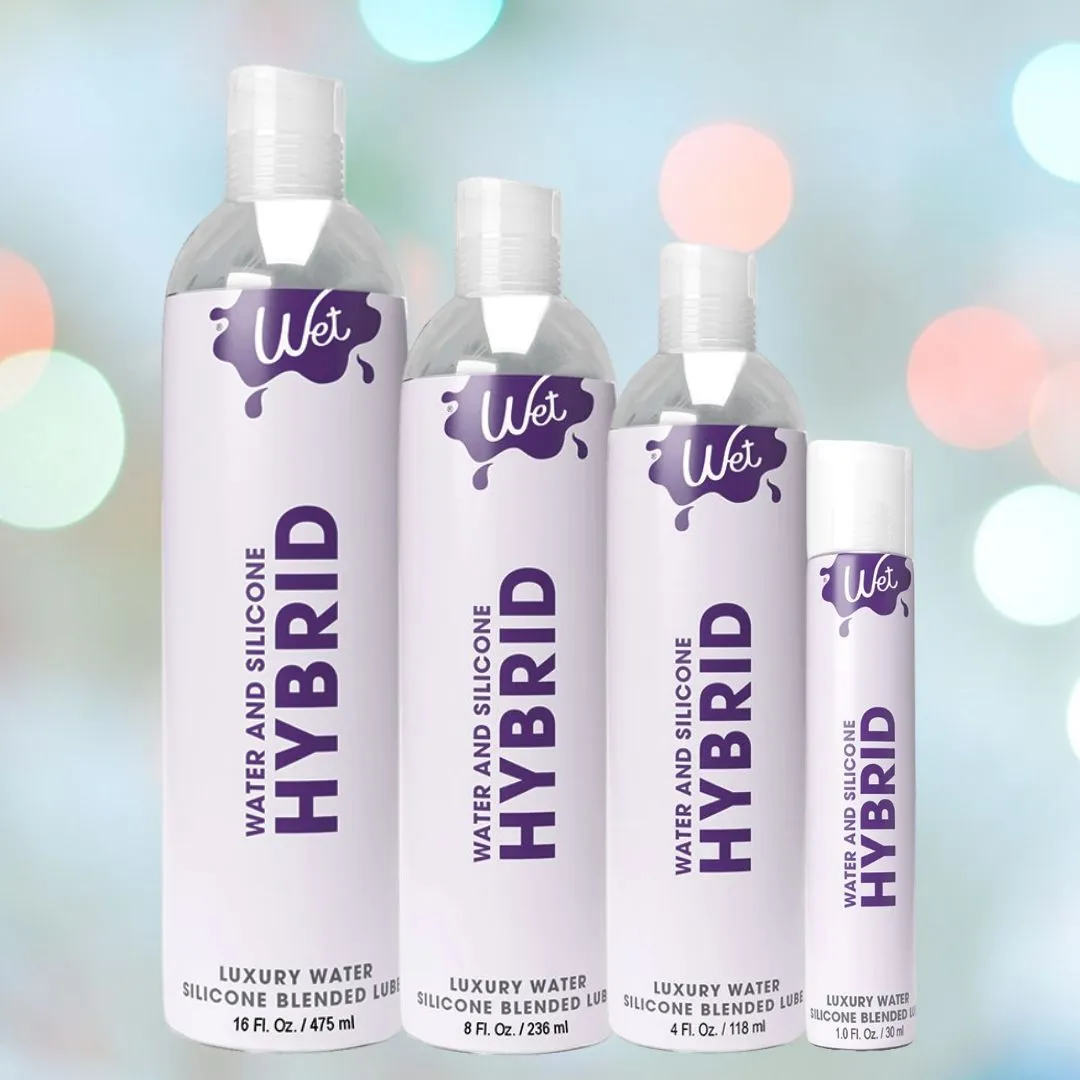 Wet Hybrid Water   Silicone Blend Based Lubricant