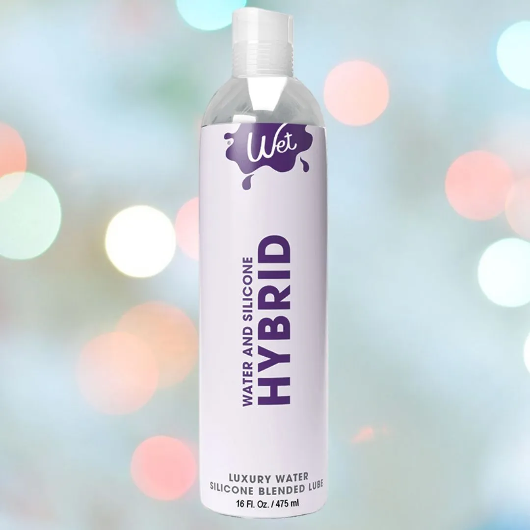Wet Hybrid Water   Silicone Blend Based Lubricant