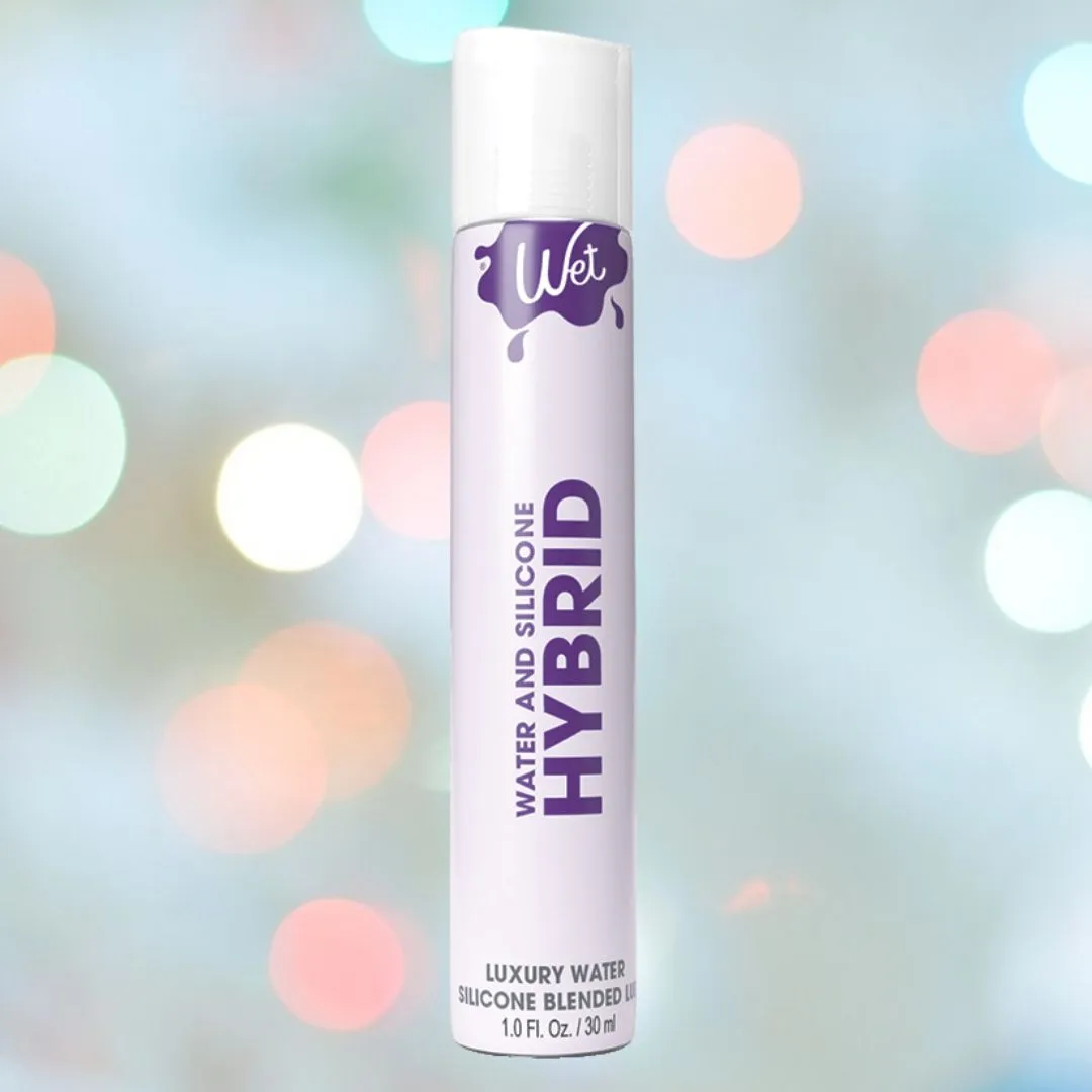 Wet Hybrid Water   Silicone Blend Based Lubricant
