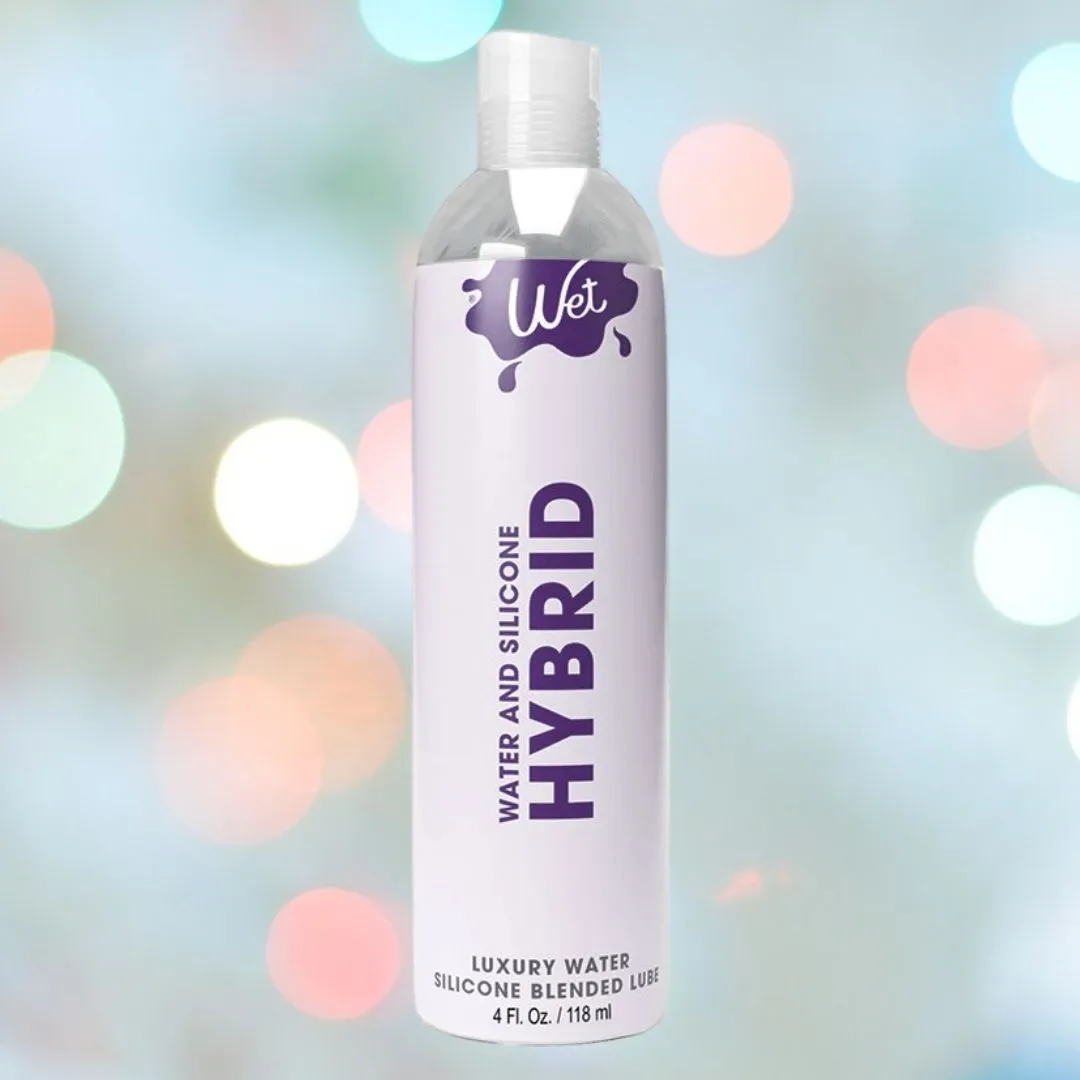 Wet Hybrid Water   Silicone Blend Based Lubricant