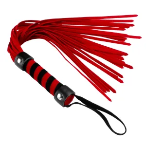 XR Brands Short Suede Flogger